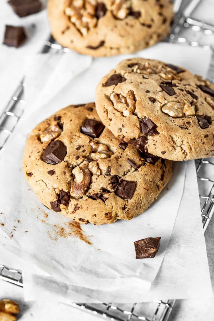 The BEST Walnut Chocolate Chip Cookies