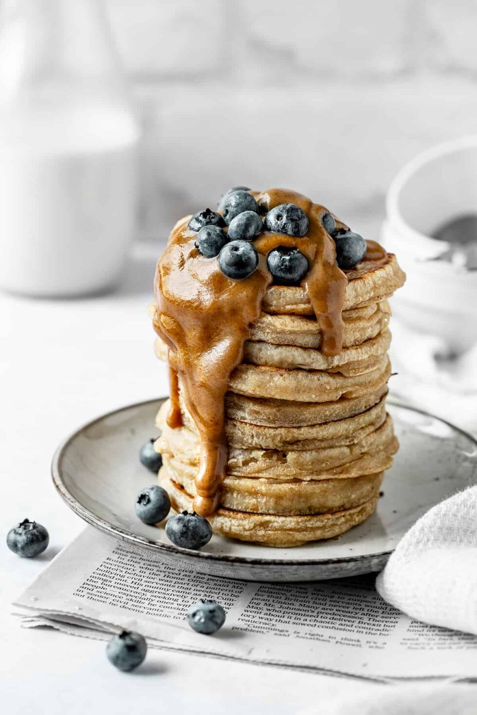 Easy Fluffy Sourdough Pancakes - Early Brawd