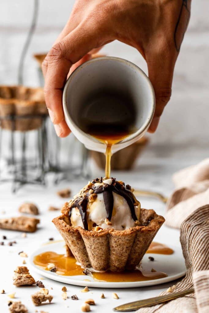 Espresso Cookie Cup - Edible Dishware and Utensils